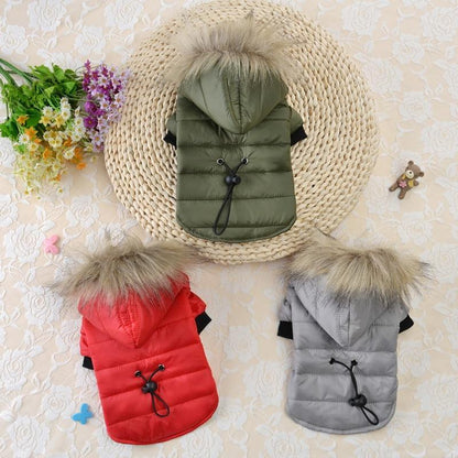 Warm Fur Pet Winter Coat